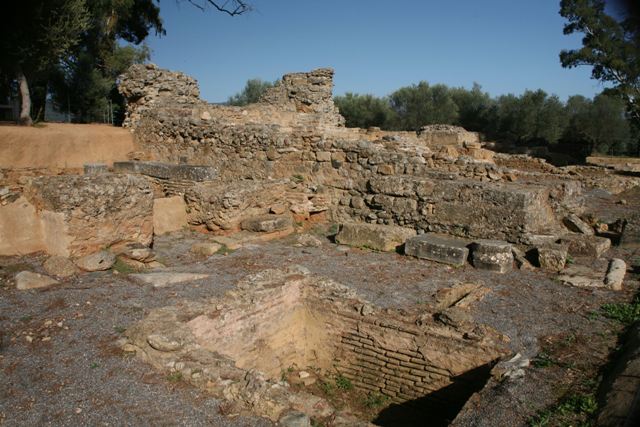 Acropolis of ancient Sparta - Basilica of Christ the Saviour - 7th Cen.